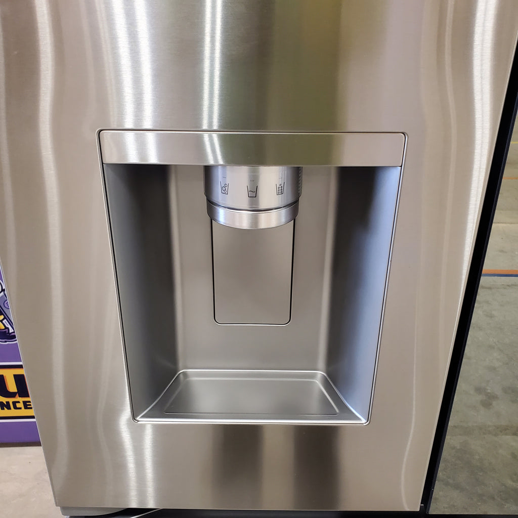 Pictures of LG 26 cu. ft. Counter-Depth French Door Refrigerator in Stainless Steel with Mirror InstaView™ LRYKC2606S - Open Box - Neu Appliance Outlet - Discount Appliance Outlet in Austin, Tx