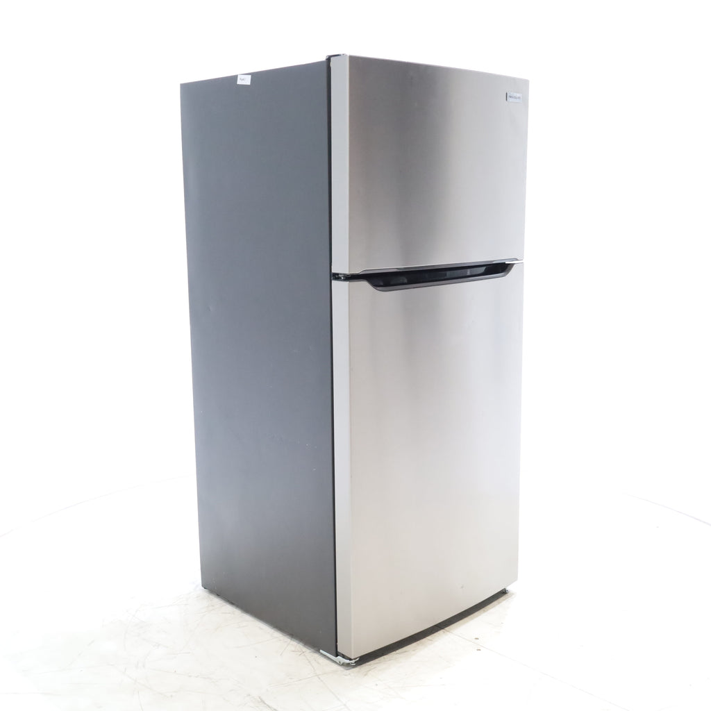 Pictures of 30 in. Wide EasyCare Stainless Steel Frigidaire 20.0 cu. ft. Top Freezer Refrigerator with EvepTemp Cooling System - Certified Refurbished - Neu Appliance Outlet - Discount Appliance Outlet in Austin, Tx