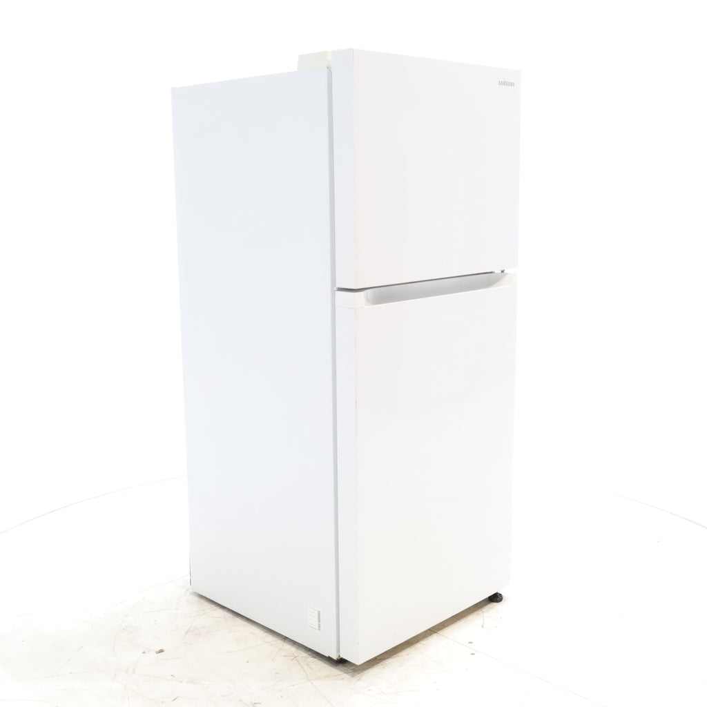 Pictures of Samsung White 18 cu. ft. ENERGY STAR Top Freezer Refrigerator with FlexZone - Certified Refurbished - Neu Appliance Outlet - Discount Appliance Outlet in Austin, Tx