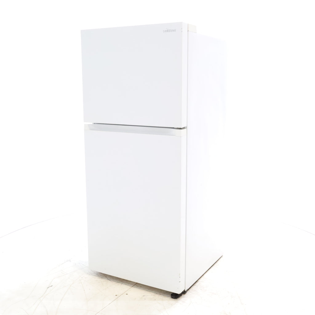 Pictures of Samsung White 18 cu. ft. ENERGY STAR Top Freezer Refrigerator with FlexZone - Certified Refurbished - Neu Appliance Outlet - Discount Appliance Outlet in Austin, Tx