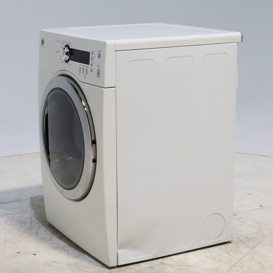 24" Wide Compact GE 4.0 cu.ft. Capacity Electric Dryer with Durable Stainless Steel Drum -  Certified Refurbished