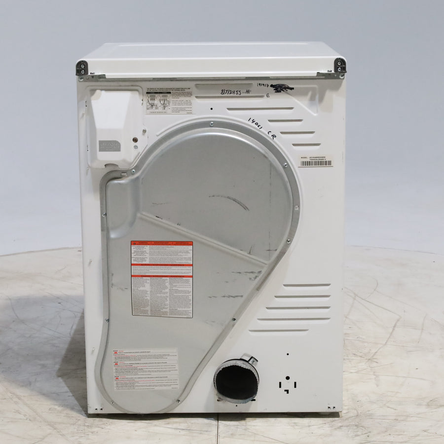 24" Wide Compact GE 4.0 cu.ft. Capacity Electric Dryer with Durable Stainless Steel Drum -  Certified Refurbished