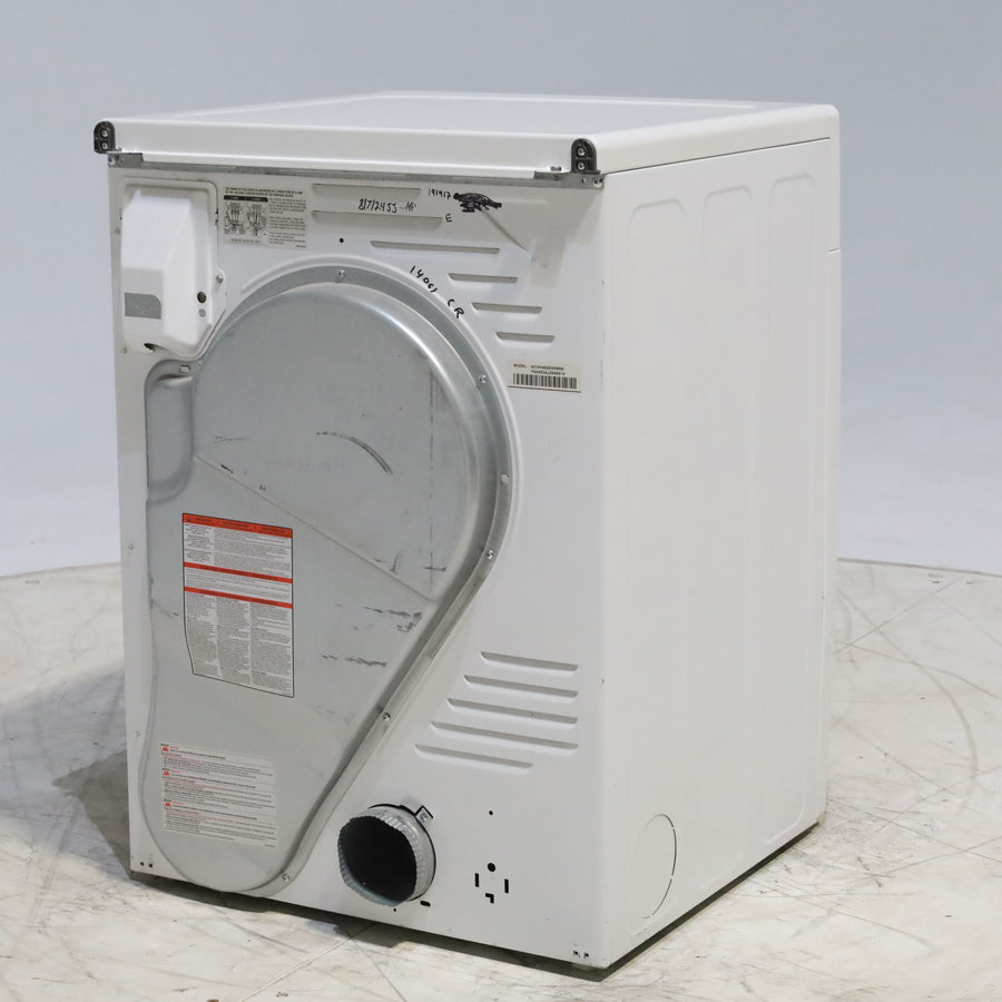 24" Wide Compact GE 4.0 cu.ft. Capacity Electric Dryer with Durable Stainless Steel Drum -  Certified Refurbished