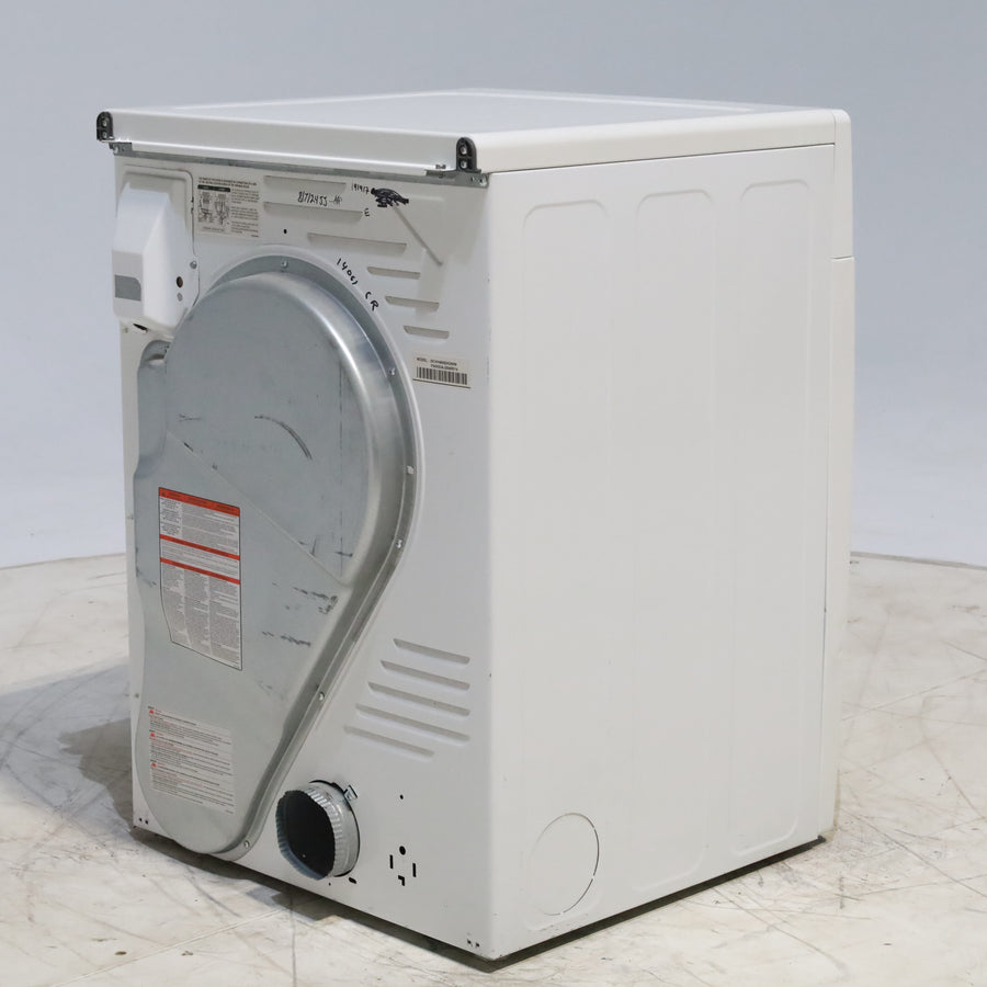 24" Wide Compact GE 4.0 cu.ft. Capacity Electric Dryer with Durable Stainless Steel Drum -  Certified Refurbished