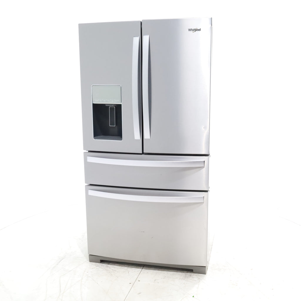 Pictures of Stainless Steel ENERGY STAR Whirlpool 26.2 cu. ft. 4 Door Refrigerator French Door with In Door Ice and Water Dispenser - Certified Refurbished - Neu Appliance Outlet - Discount Appliance Outlet in Austin, Tx