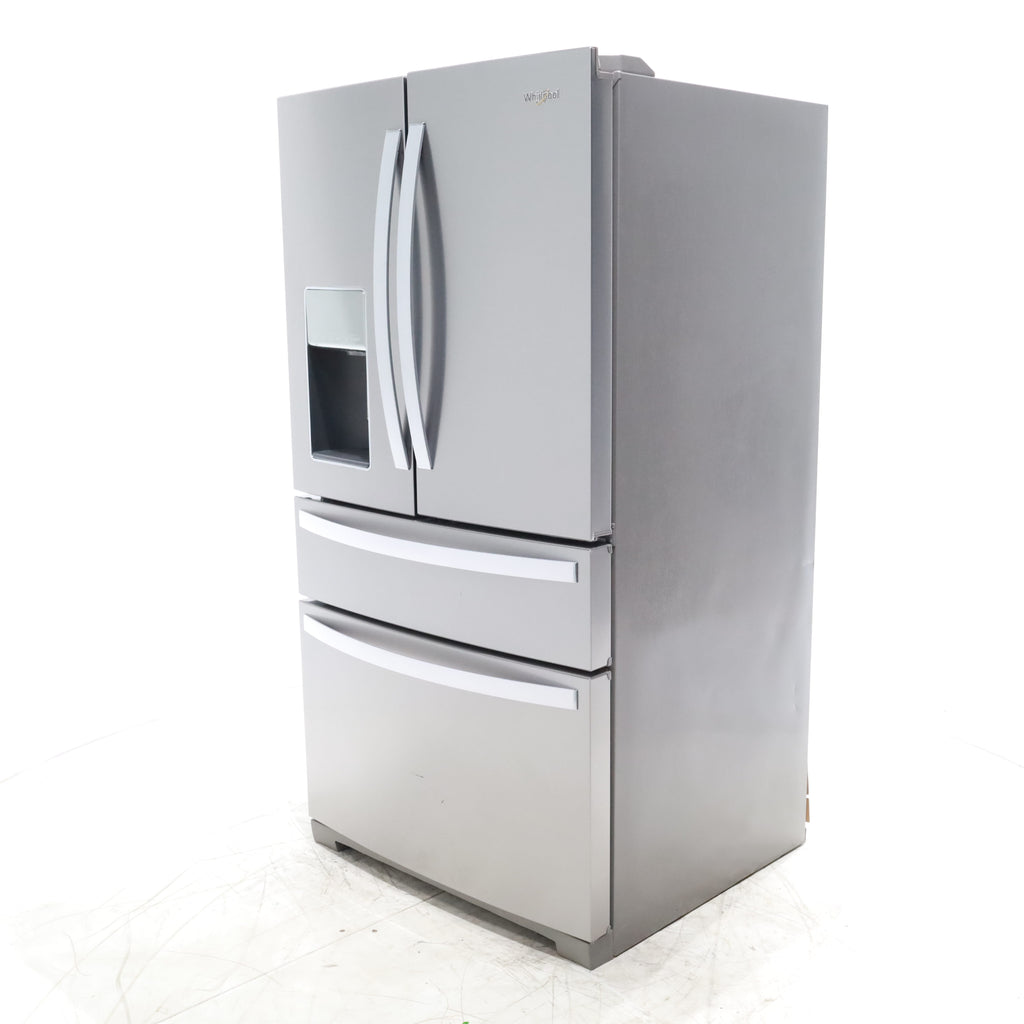 Pictures of Stainless Steel ENERGY STAR Whirlpool 26.2 cu. ft. 4 Door Refrigerator French Door with In Door Ice and Water Dispenser - Certified Refurbished - Neu Appliance Outlet - Discount Appliance Outlet in Austin, Tx