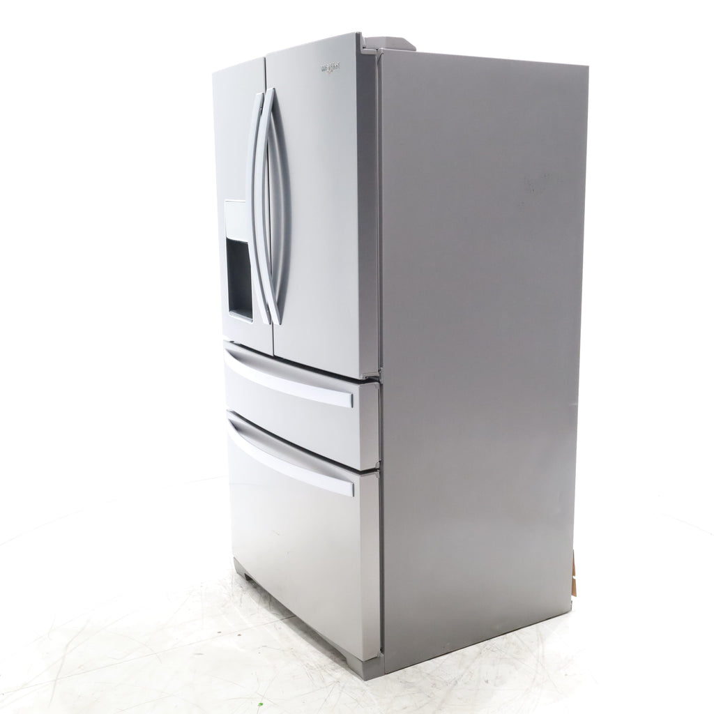 Pictures of Stainless Steel ENERGY STAR Whirlpool 26.2 cu. ft. 4 Door Refrigerator French Door with In Door Ice and Water Dispenser - Certified Refurbished - Neu Appliance Outlet - Discount Appliance Outlet in Austin, Tx