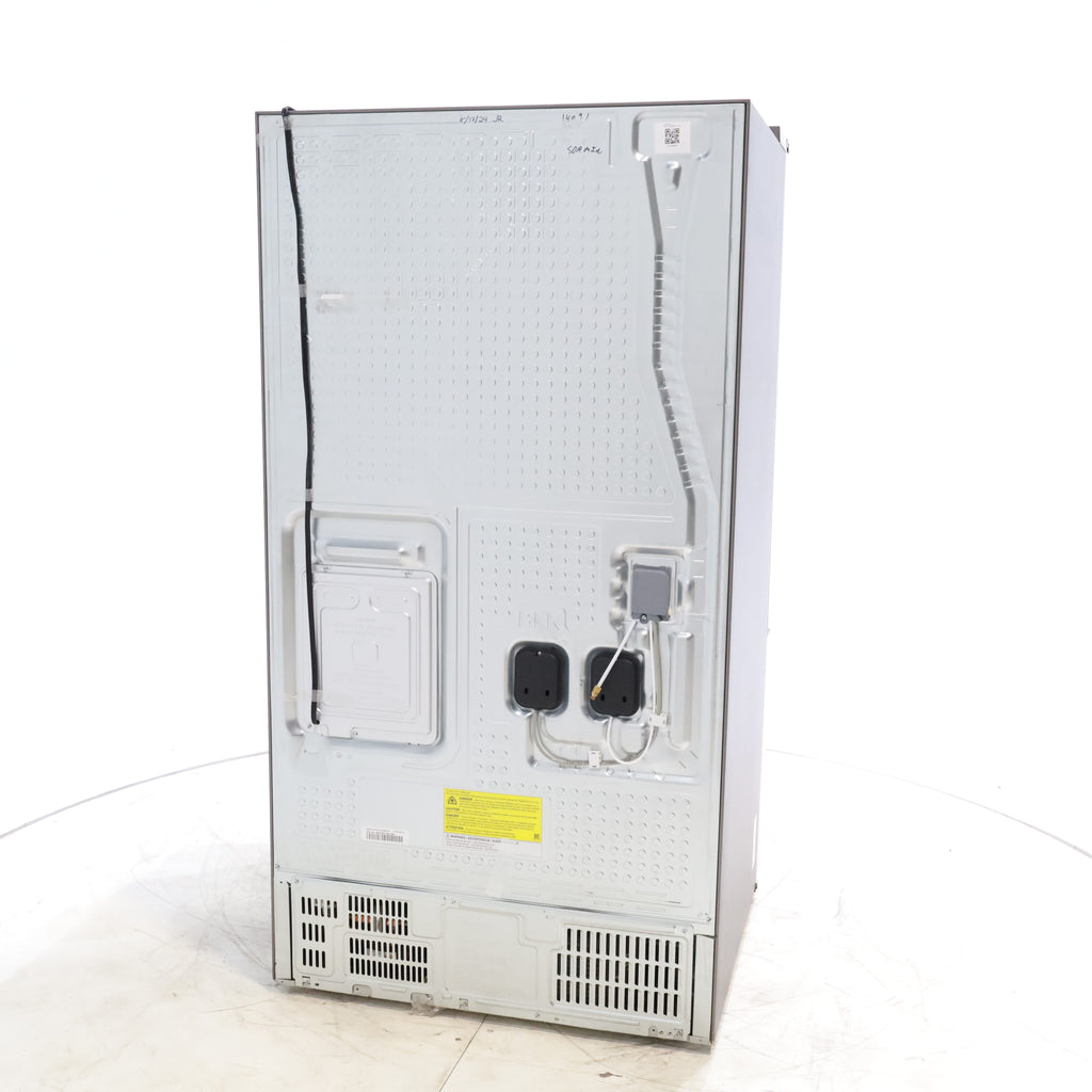 Pictures of Fingerprint Resistant Stainless Steel ENERGY STAR Samsung 32 cu. ft. 3 Door French Door Refrigerator with Dual Auto Ice Maker - Scratch & Dent - Minor - Neu Appliance Outlet - Discount Appliance Outlet in Austin, Tx