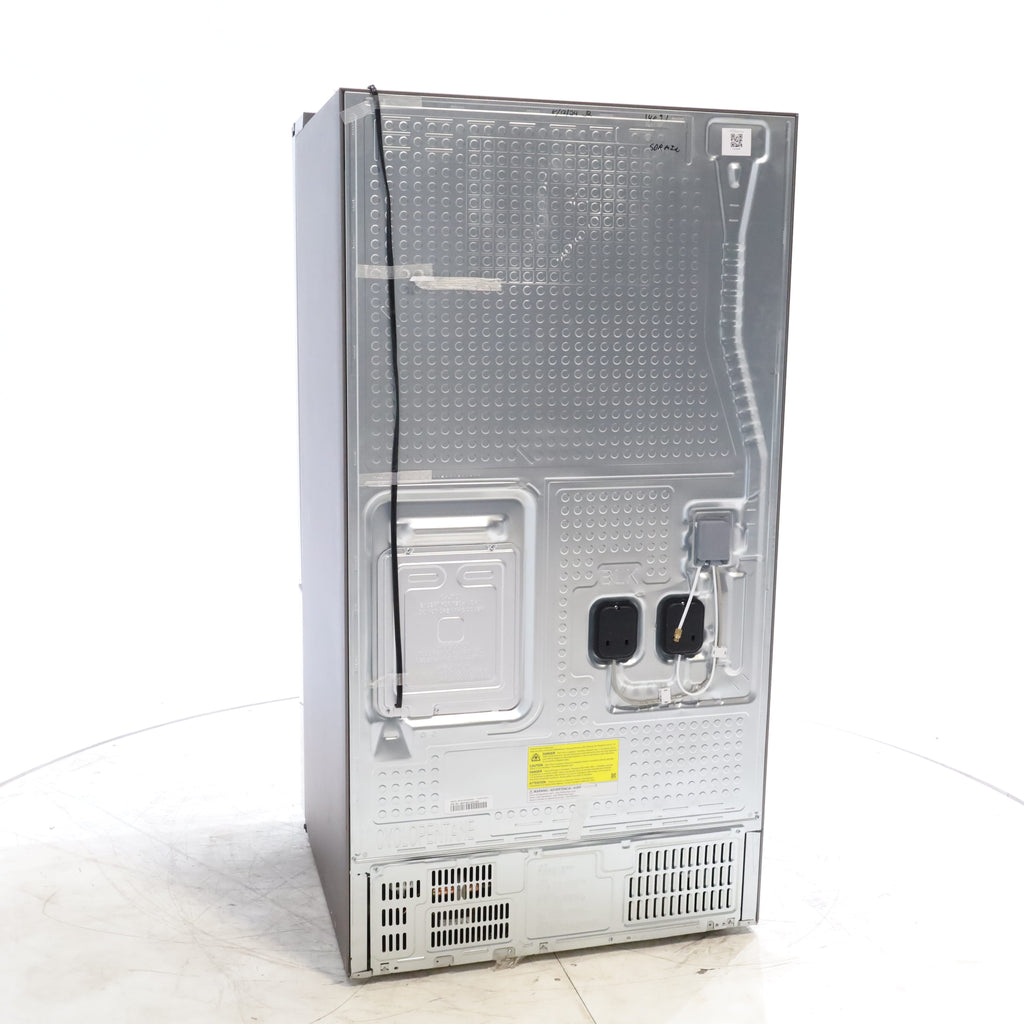 Pictures of Fingerprint Resistant Stainless Steel ENERGY STAR Samsung 32 cu. ft. 3 Door French Door Refrigerator with Dual Auto Ice Maker - Scratch & Dent - Minor - Neu Appliance Outlet - Discount Appliance Outlet in Austin, Tx