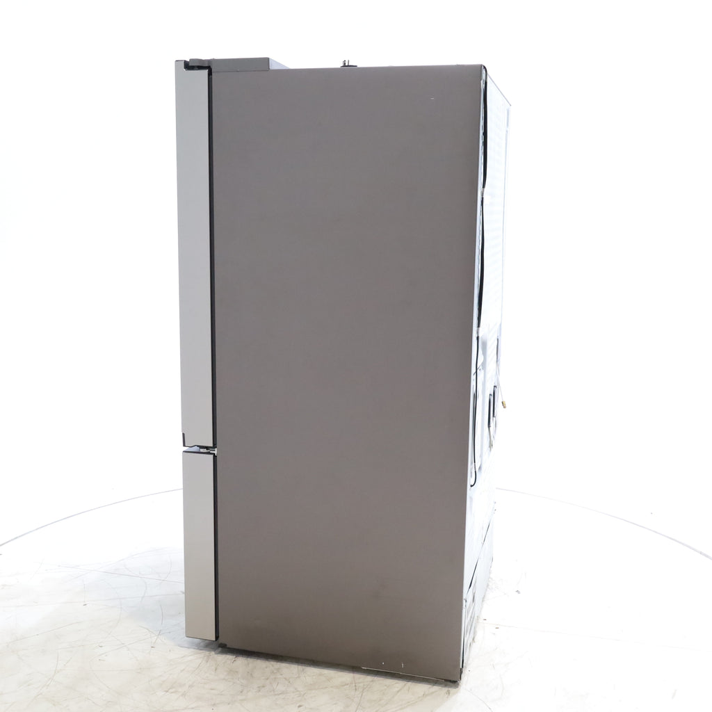 Pictures of Fingerprint Resistant Stainless Steel ENERGY STAR Samsung 32 cu. ft. 3 Door French Door Refrigerator with Dual Auto Ice Maker - Scratch & Dent - Minor - Neu Appliance Outlet - Discount Appliance Outlet in Austin, Tx