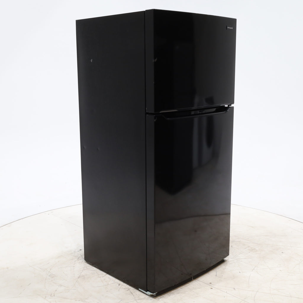 Pictures of Black Frigidaire 18.3 cu. ft. Top Freezer Refrigerator with Even Temp Cooling System - Scratch & Dent - Minor - Neu Appliance Outlet - Discount Appliance Outlet in Austin, Tx