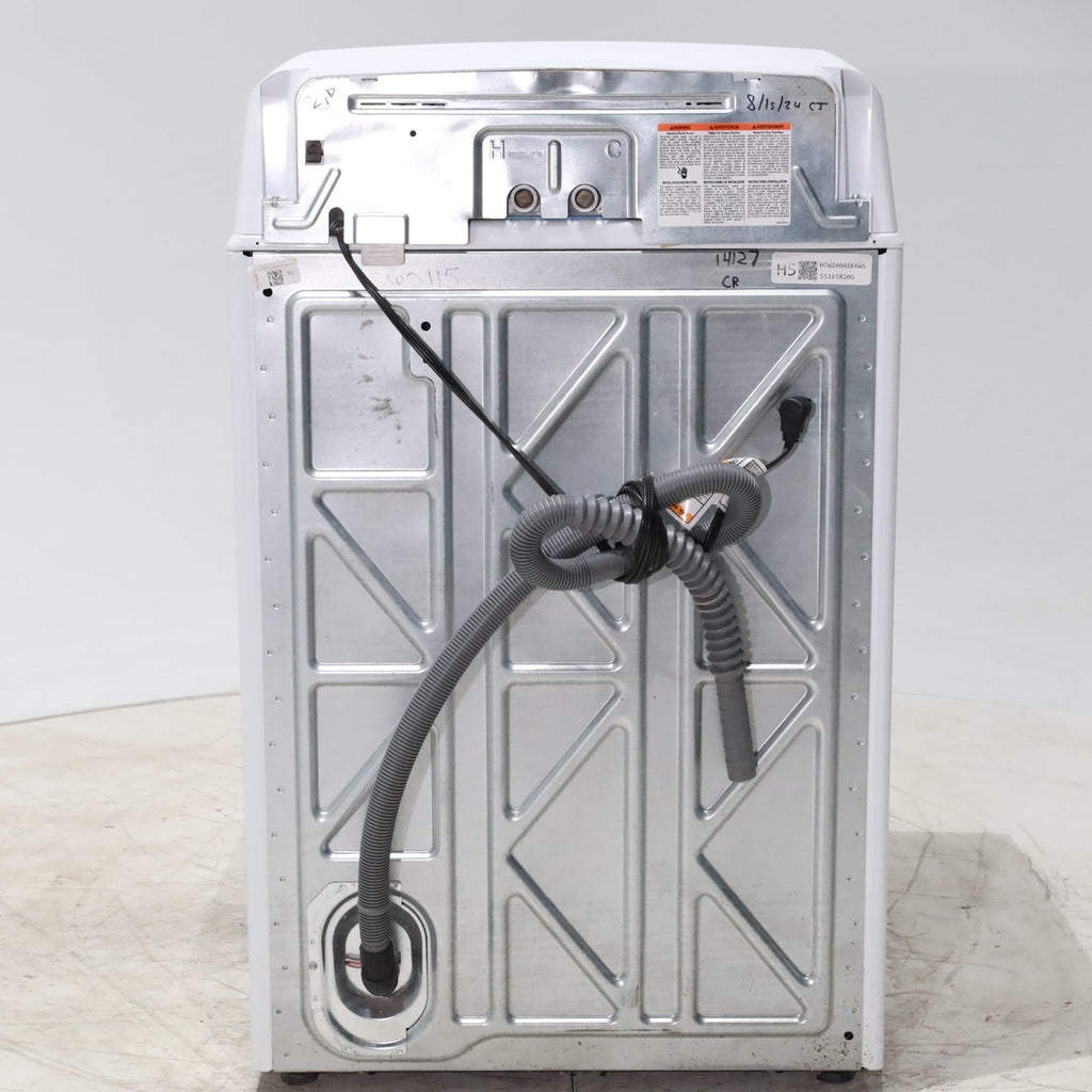 Pictures of Hotpoint 3.8 cu. ft. Top Load Washing Machine with Stainless Steel Basket - Certified Refurbished - Neu Appliance Outlet - Discount Appliance Outlet in Austin, Tx