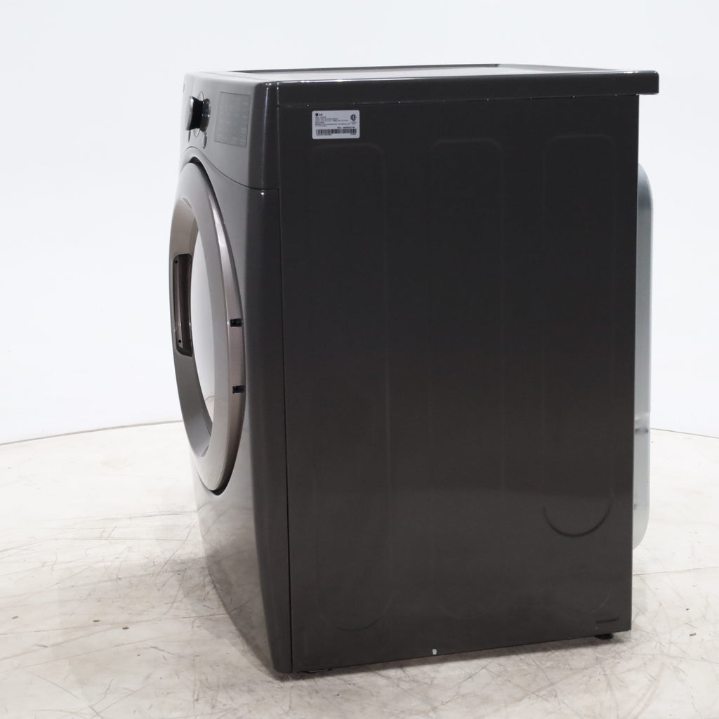 Pictures of LG Black ENERGY STAR 7.4 cu ft Ultra Large Capacity Electric Dryer with FlowSense Duct Detection - Scratch & Dent - Minor - Neu Appliance Outlet - Discount Appliance Outlet in Austin, Tx