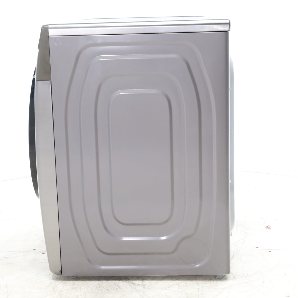 Pictures of Platinum Samsung 7.5 cu. ft. Front Load Electric Dryer with Steam- Scratch & Dent - Minor - Neu Appliance Outlet - Discount Appliance Outlet in Austin, Tx