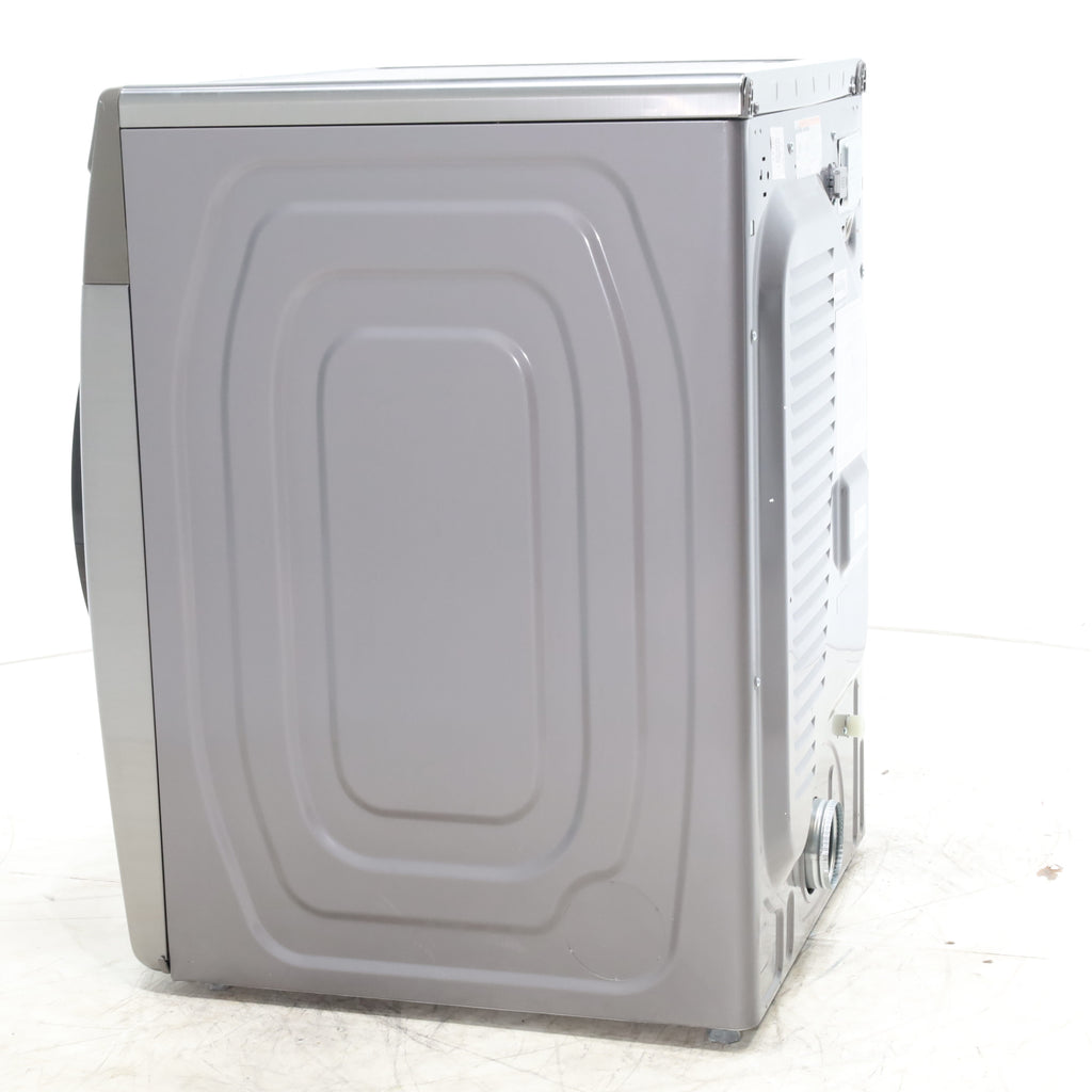 Pictures of Platinum Samsung 7.5 cu. ft. Front Load Electric Dryer with Steam- Scratch & Dent - Minor - Neu Appliance Outlet - Discount Appliance Outlet in Austin, Tx