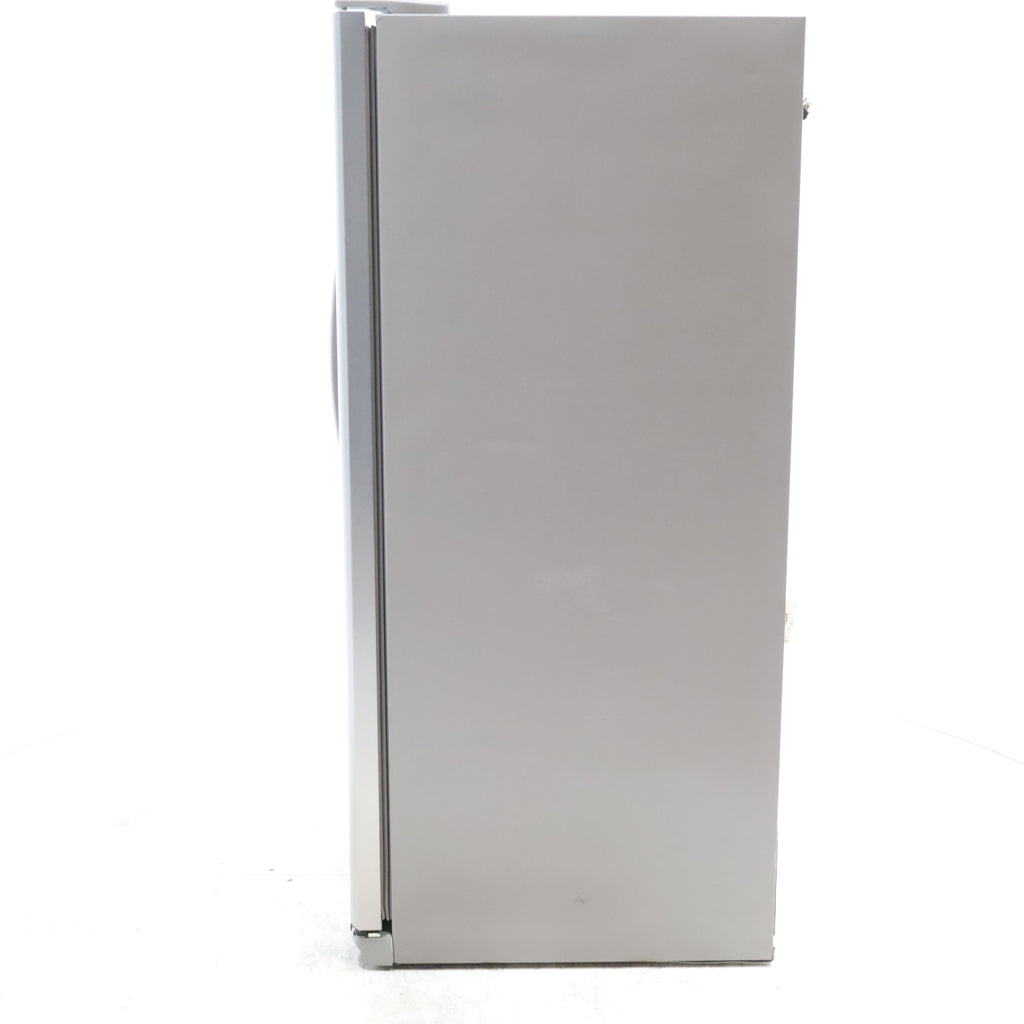 Pictures of 33 in. Wide Fingerprint-Resistant EasyCare Stainless Steel Frigidaire 22.1 cu. ft. Side by Side Refrigerator with External Ice and Water Dispenser - Certified Refurbished - Neu Appliance Outlet - Discount Appliance Outlet in Austin, Tx