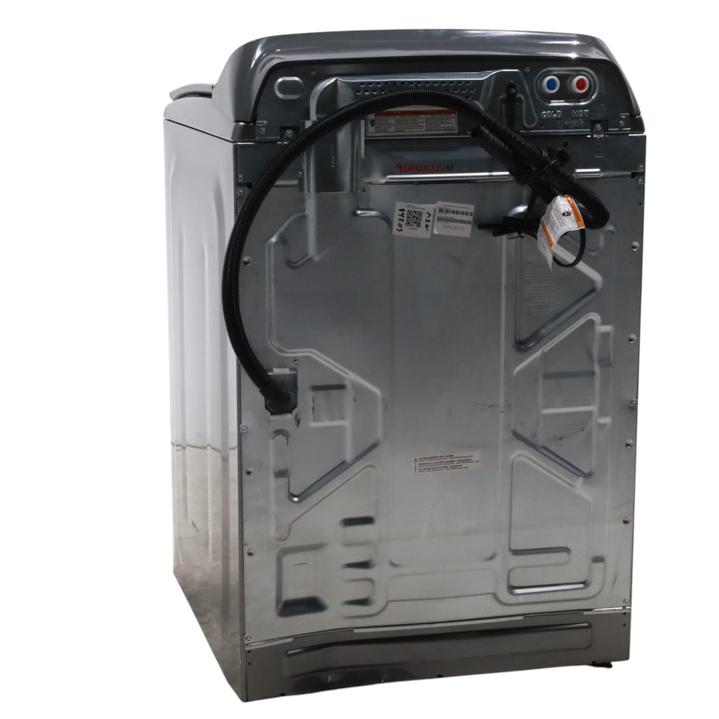 Pictures of Metallic Slate Maytag 5.3 cu. ft. Smart Capable ENERGY STAR Top Load Washing Machine with Extra Power - Open Box - Neu Appliance Outlet - Discount Appliance Outlet in Austin, Tx