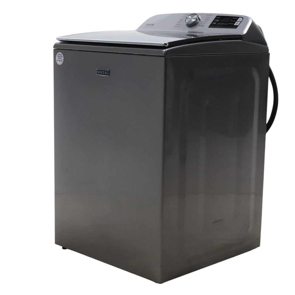Metallic Slate Maytag 5.3 cu. ft. Smart Capable ENERGY STAR Top Load Washing Machine with Extra Power - Open Box
