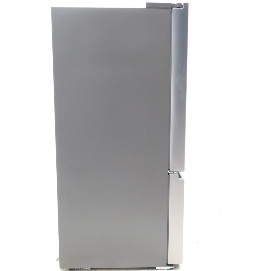 Hisense Fingerprint Resistant Stainless Steel PureFlat 25.4-cu ft ENERGY STAR French Door Refrigerator with Dual Ice Maker, Water - Scratch & Dent - Minor