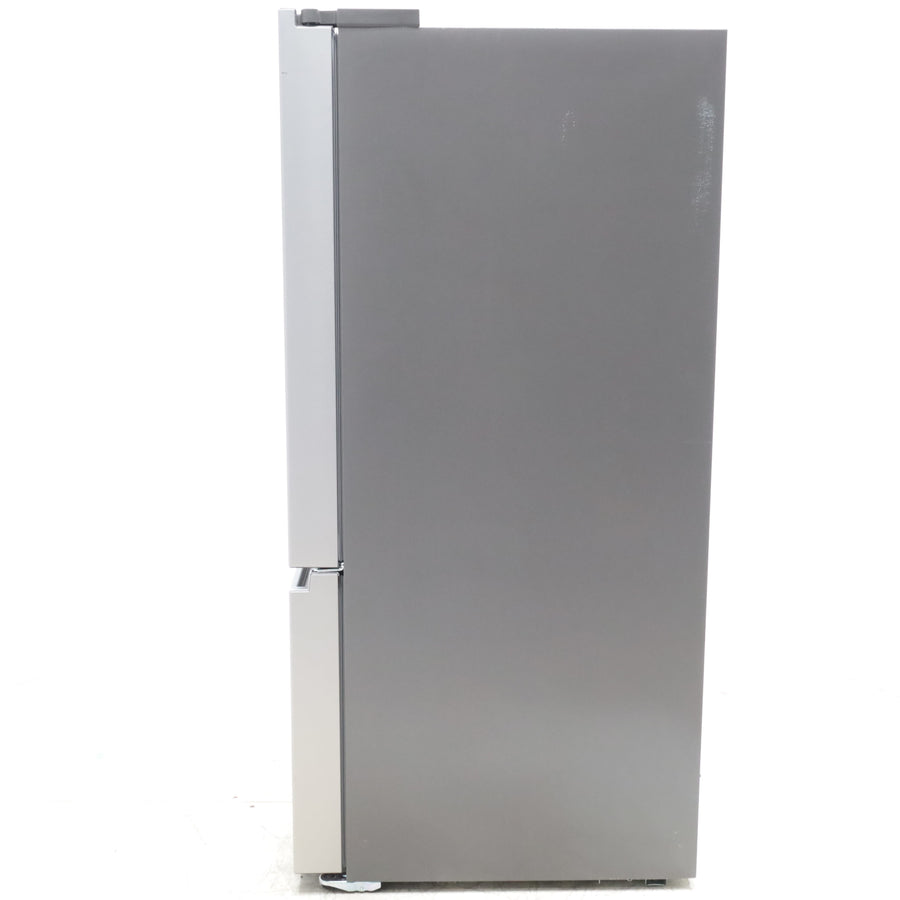 Hisense Fingerprint Resistant Stainless Steel PureFlat 25.4-cu ft ENERGY STAR French Door Refrigerator with Dual Ice Maker, Water - Scratch & Dent - Minor