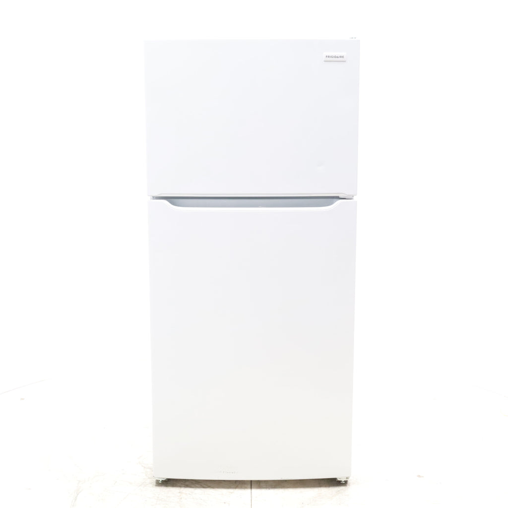 Pictures of 30 in. Width White Frigidaire 18.3 cu. ft. Top Freezer Refrigerator with EvenTemp Cooling System - Certified Refurbished - Neu Appliance Outlet - Discount Appliance Outlet in Austin, Tx