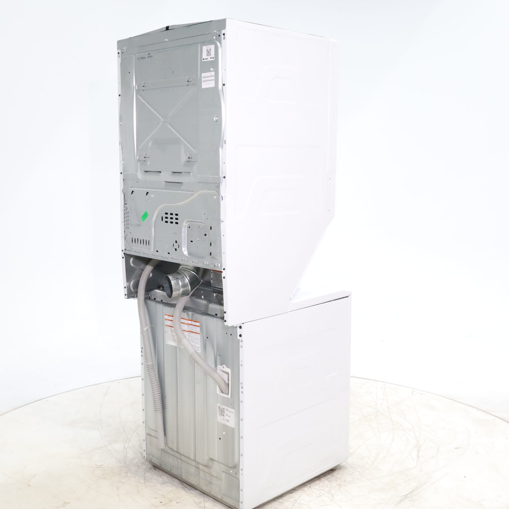 Pictures of GE 3.8 cu. ft. Laundry Center Washer and 5.9 cu. ft. Electric Dryer with Electro-Mechanical Rotary Dial Controls - Scratch & Dent - Minor - Neu Appliance Outlet - Discount Appliance Outlet in Austin, Tx