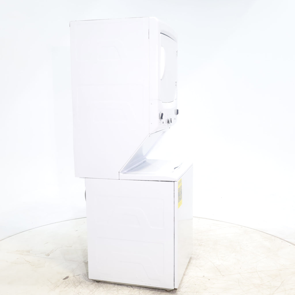 Pictures of GE 3.8 cu. ft. Laundry Center Washer and 5.9 cu. ft. Electric Dryer with Electro-Mechanical Rotary Dial Controls - Scratch & Dent - Minor - Neu Appliance Outlet - Discount Appliance Outlet in Austin, Tx