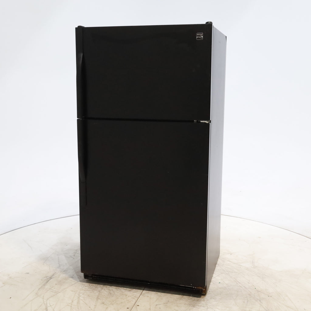 Pictures of Black Kenmore 21 cu ft Top Freezer Refrigerator with Adjustable Shelving - Certified Refurbished (Copy) - Neu Appliance Outlet - Discount Appliance Outlet in Austin, Tx