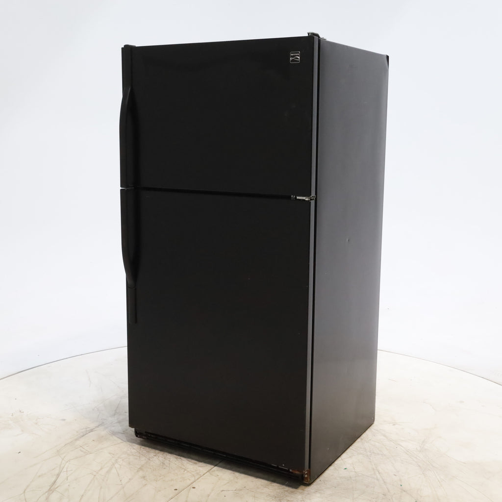 Pictures of Black Kenmore 21 cu ft Top Freezer Refrigerator with Adjustable Shelving - Certified Refurbished (Copy) - Neu Appliance Outlet - Discount Appliance Outlet in Austin, Tx