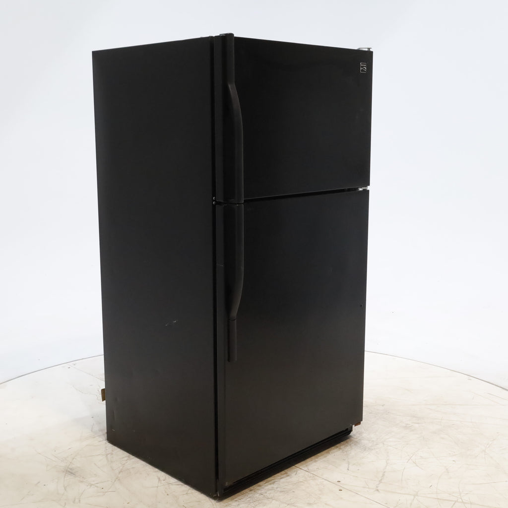 Pictures of Black Kenmore 21 cu ft Top Freezer Refrigerator with Adjustable Shelving - Certified Refurbished (Copy) - Neu Appliance Outlet - Discount Appliance Outlet in Austin, Tx