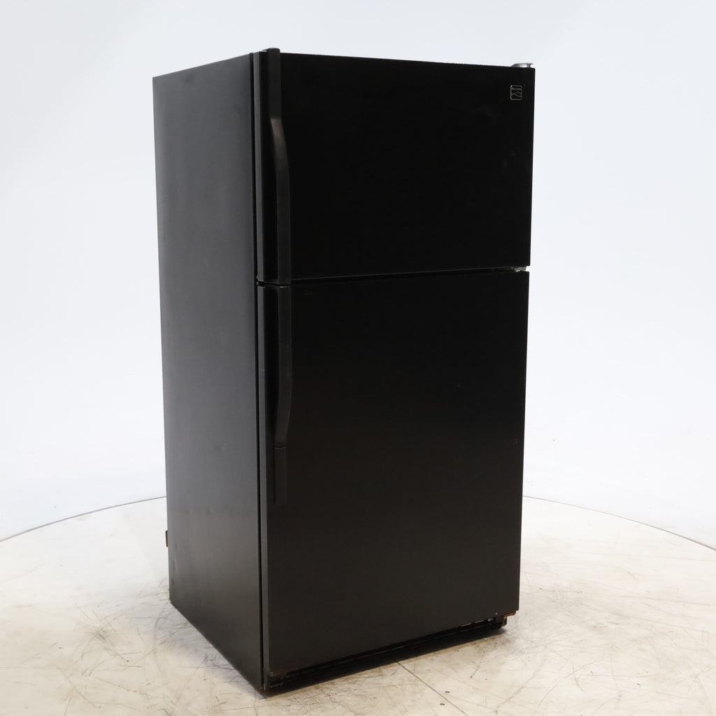 Pictures of Black Kenmore 21 cu ft Top Freezer Refrigerator with Adjustable Shelving - Certified Refurbished (Copy) - Neu Appliance Outlet - Discount Appliance Outlet in Austin, Tx