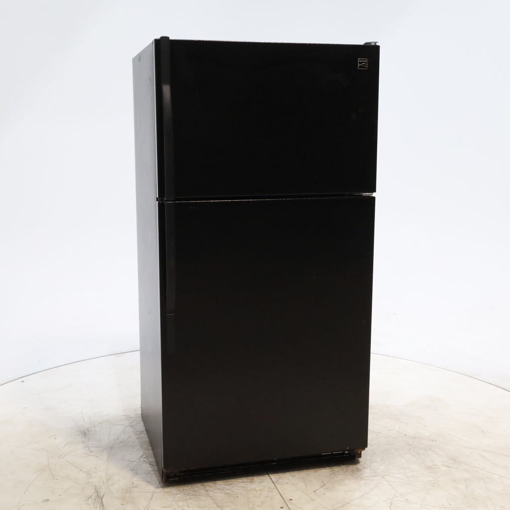 Pictures of Black Kenmore 21 cu ft Top Freezer Refrigerator with Adjustable Shelving - Certified Refurbished (Copy) - Neu Appliance Outlet - Discount Appliance Outlet in Austin, Tx