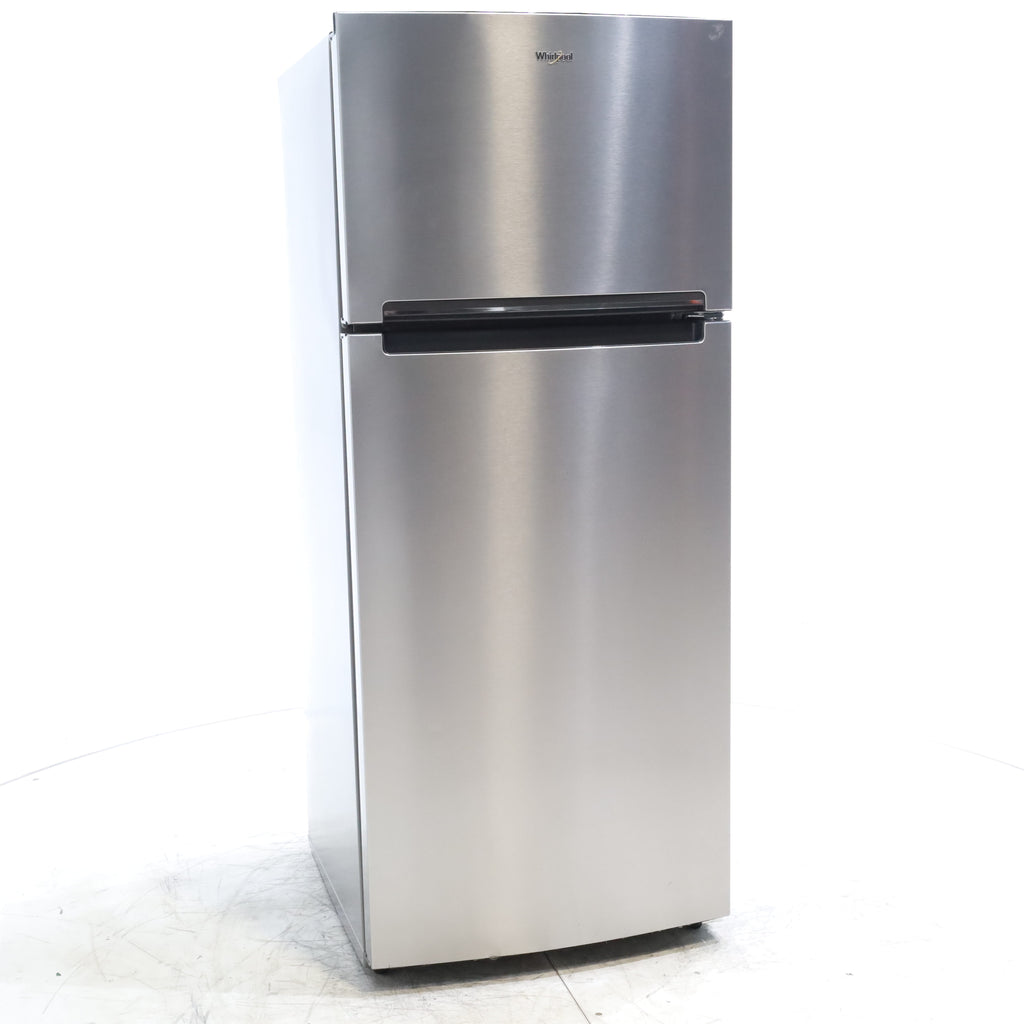 Pictures of 28" Wide Whirlpool 18 cu ft Capacity Refrigerator with LED Interior Lighting - Scratch & Dent - Minor - Neu Appliance Outlet - Discount Appliance Outlet in Austin, Tx