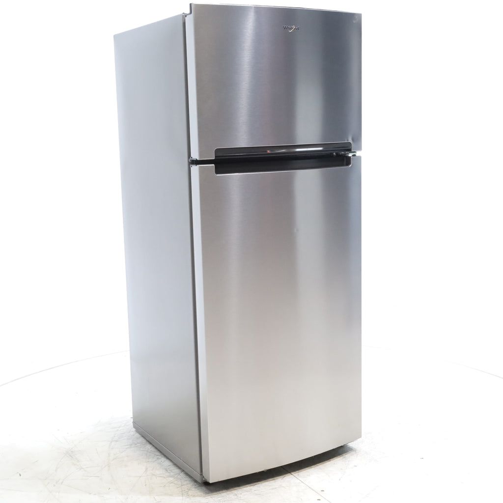 Pictures of 28" Wide Whirlpool 18 cu ft Capacity Refrigerator with LED Interior Lighting - Scratch & Dent - Minor - Neu Appliance Outlet - Discount Appliance Outlet in Austin, Tx