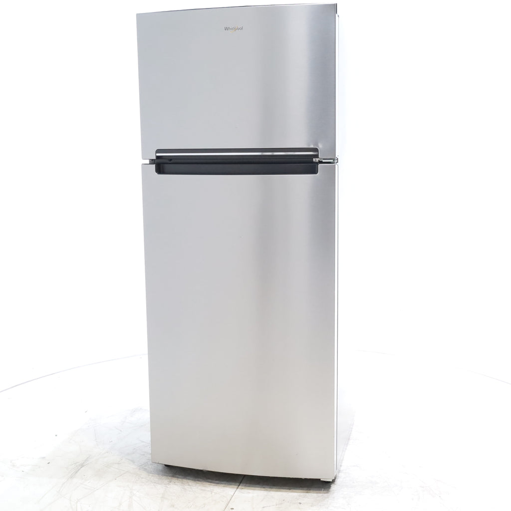 Pictures of 28" Wide Whirlpool 18 cu ft Capacity Refrigerator with LED Interior Lighting - Scratch & Dent - Minor - Neu Appliance Outlet - Discount Appliance Outlet in Austin, Tx