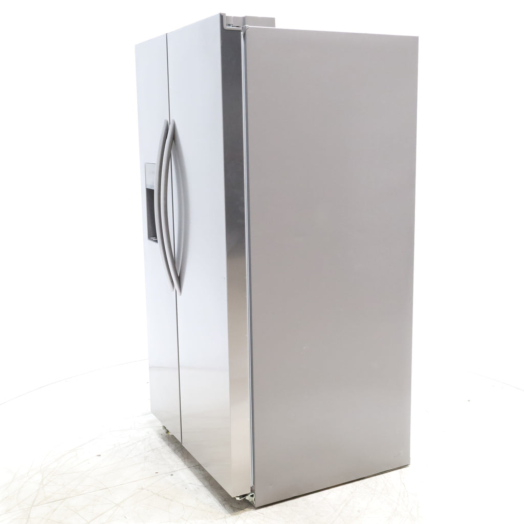 Pictures of ENERGY STAR Frigidaire Fingerprint Resistant Stainless Steel 25.6 cu. ft. Side by Side Refrigerator with Water and Ice Dispenser - Scratch & Dent - Minor (Copy) - Neu Appliance Outlet - Discount Appliance Outlet in Austin, Tx