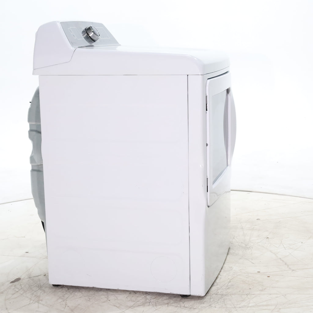 Pictures of GE Profile™ ENERGY STAR® 7.4 cu. ft. Capacity aluminized alloy drum Electric Dryer with Sanitize Cycle and Sensor Dry - Scratch & Dent - Minor - Neu Appliance Outlet - Discount Appliance Outlet in Austin, Tx