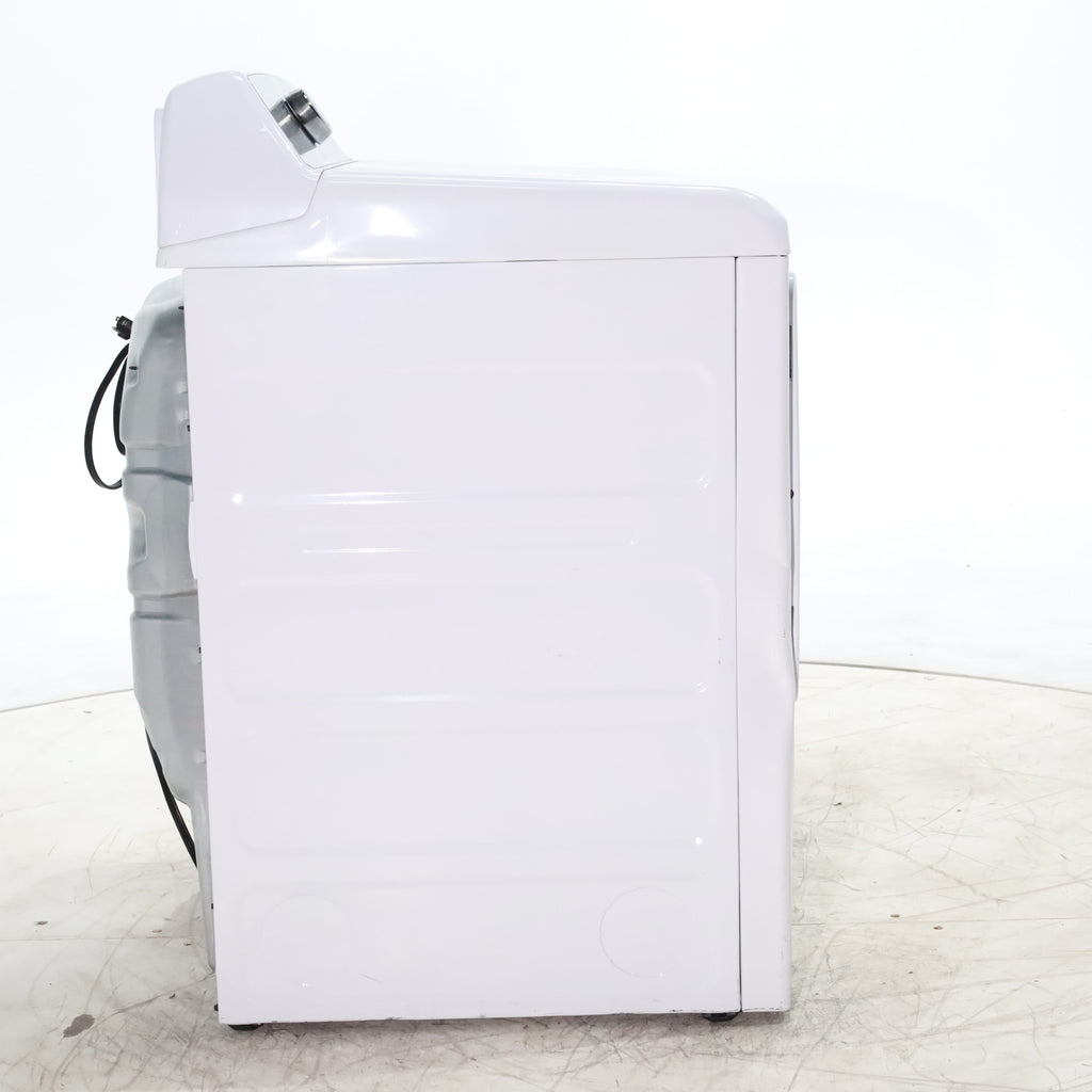 Pictures of GE Profile™ ENERGY STAR® 7.4 cu. ft. Capacity aluminized alloy drum Electric Dryer with Sanitize Cycle and Sensor Dry - Scratch & Dent - Minor - Neu Appliance Outlet - Discount Appliance Outlet in Austin, Tx