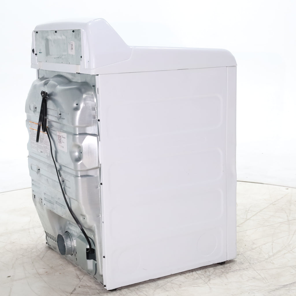 Pictures of GE Profile™ ENERGY STAR® 7.4 cu. ft. Capacity aluminized alloy drum Electric Dryer with Sanitize Cycle and Sensor Dry - Scratch & Dent - Minor - Neu Appliance Outlet - Discount Appliance Outlet in Austin, Tx