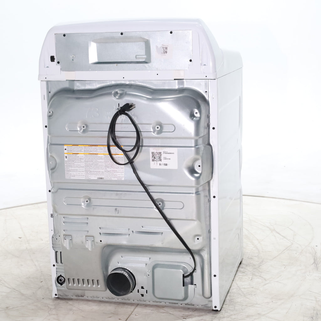 Pictures of GE Profile™ ENERGY STAR® 7.4 cu. ft. Capacity aluminized alloy drum Electric Dryer with Sanitize Cycle and Sensor Dry - Scratch & Dent - Minor - Neu Appliance Outlet - Discount Appliance Outlet in Austin, Tx