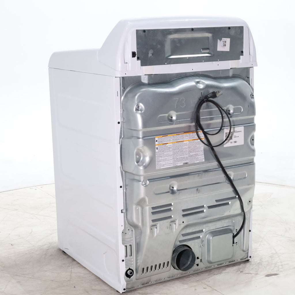 Pictures of GE Profile™ ENERGY STAR® 7.4 cu. ft. Capacity aluminized alloy drum Electric Dryer with Sanitize Cycle and Sensor Dry - Scratch & Dent - Minor - Neu Appliance Outlet - Discount Appliance Outlet in Austin, Tx