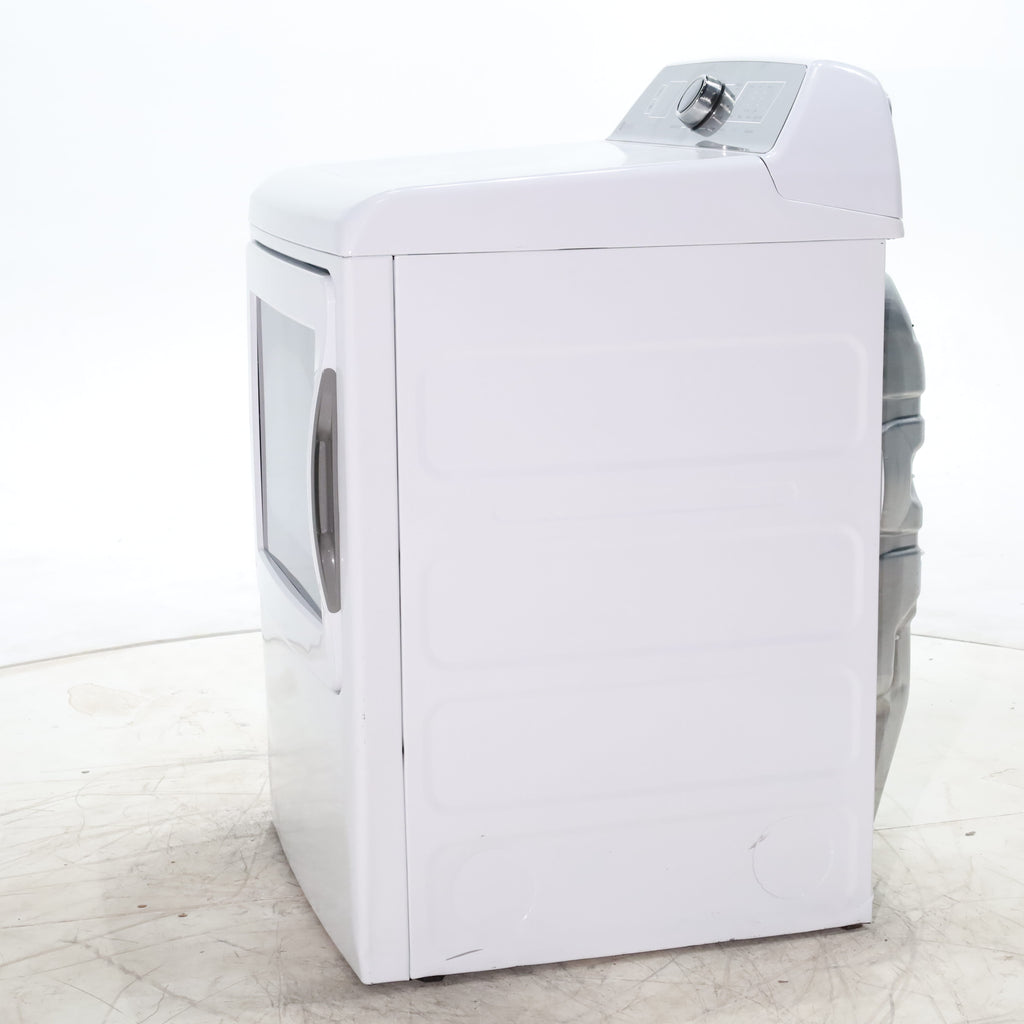 Pictures of GE Profile™ ENERGY STAR® 7.4 cu. ft. Capacity aluminized alloy drum Electric Dryer with Sanitize Cycle and Sensor Dry - Scratch & Dent - Minor - Neu Appliance Outlet - Discount Appliance Outlet in Austin, Tx