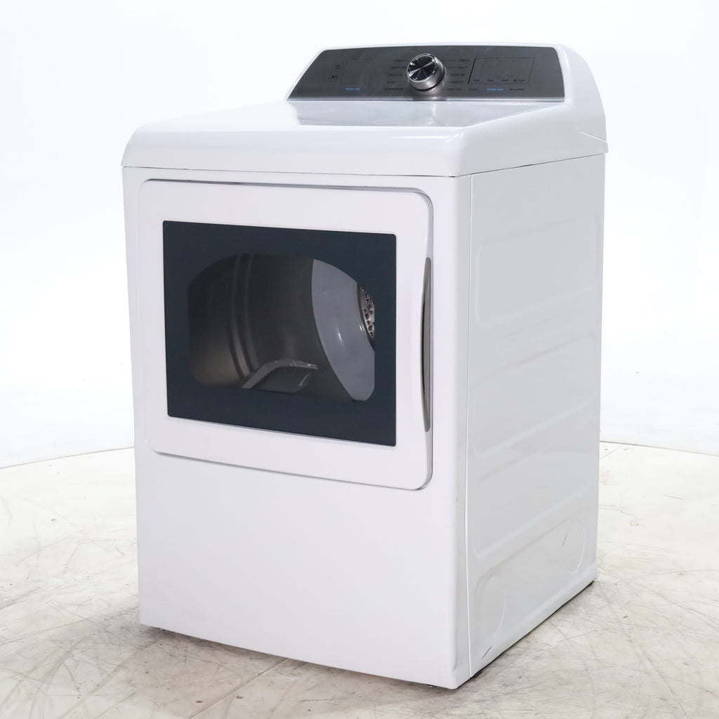 Pictures of GE Profile™ ENERGY STAR® 7.4 cu. ft. Capacity aluminized alloy drum Electric Dryer with Sanitize Cycle and Sensor Dry - Scratch & Dent - Minor - Neu Appliance Outlet - Discount Appliance Outlet in Austin, Tx