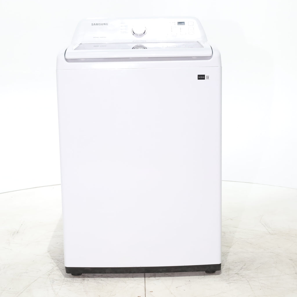 Pictures of Samsung 4.4 cu. ft. Top Load Washer with ActiveWave™ Agitator and Soft-Close Lid in White - Open Box - Neu Appliance Outlet - Discount Appliance Outlet in Austin, Tx