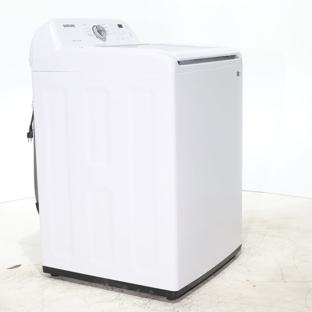 Pictures of Samsung 4.4 cu. ft. Top Load Washer with ActiveWave™ Agitator and Soft-Close Lid in White - Open Box - Neu Appliance Outlet - Discount Appliance Outlet in Austin, Tx