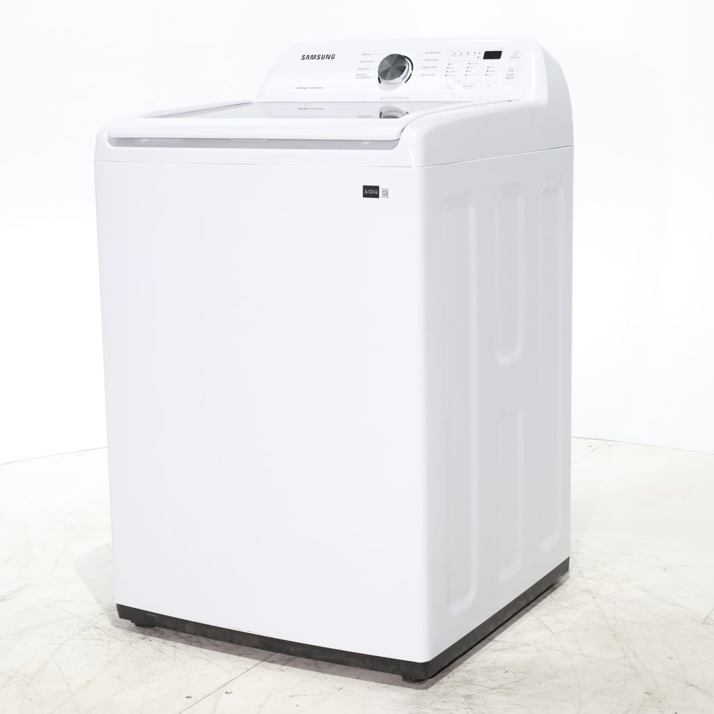 Pictures of Samsung 4.4 cu. ft. Top Load Washer with ActiveWave™ Agitator and Soft-Close Lid in White - Open Box - Neu Appliance Outlet - Discount Appliance Outlet in Austin, Tx