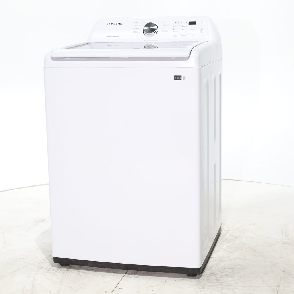 Pictures of Samsung 4.4 cu. ft. Top Load Washer with ActiveWave™ Agitator and Soft-Close Lid in White - Open Box - Neu Appliance Outlet - Discount Appliance Outlet in Austin, Tx