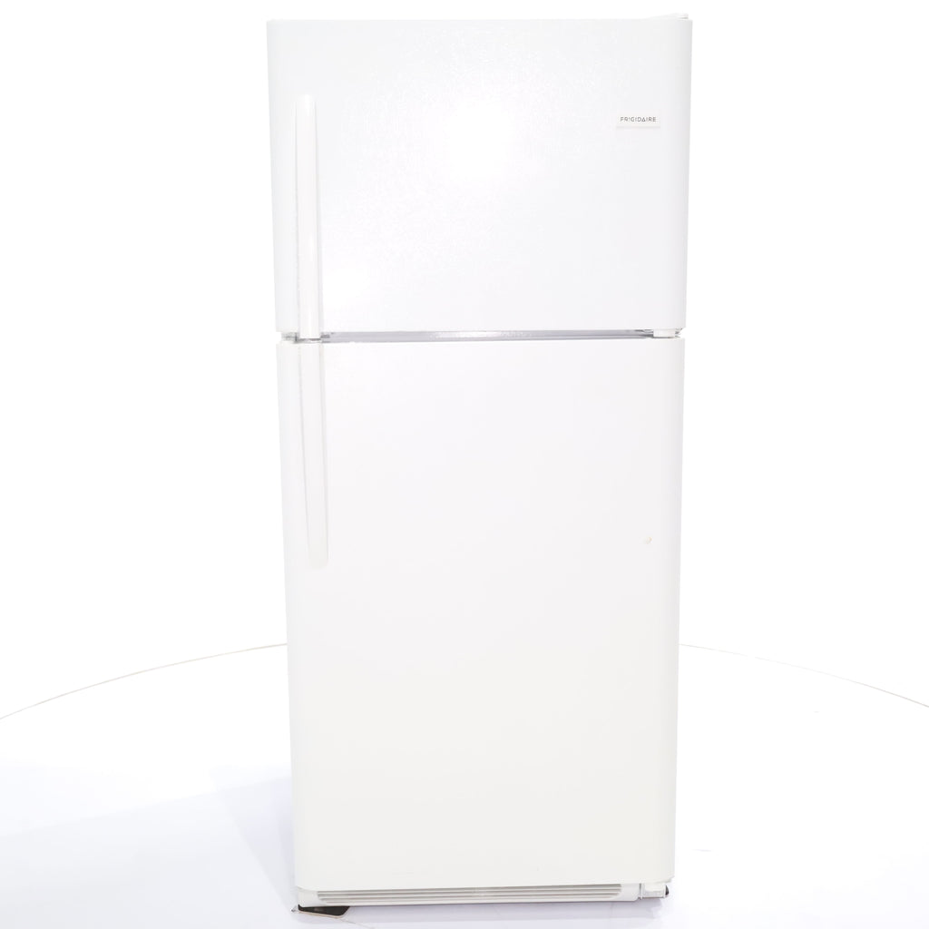 Pictures of White Frigidaire 20.5 cu. ft. Top Freezer Refrigerator with EvenTemp Cooling System - Certified Refurbished - Neu Appliance Outlet - Discount Appliance Outlet in Austin, Tx