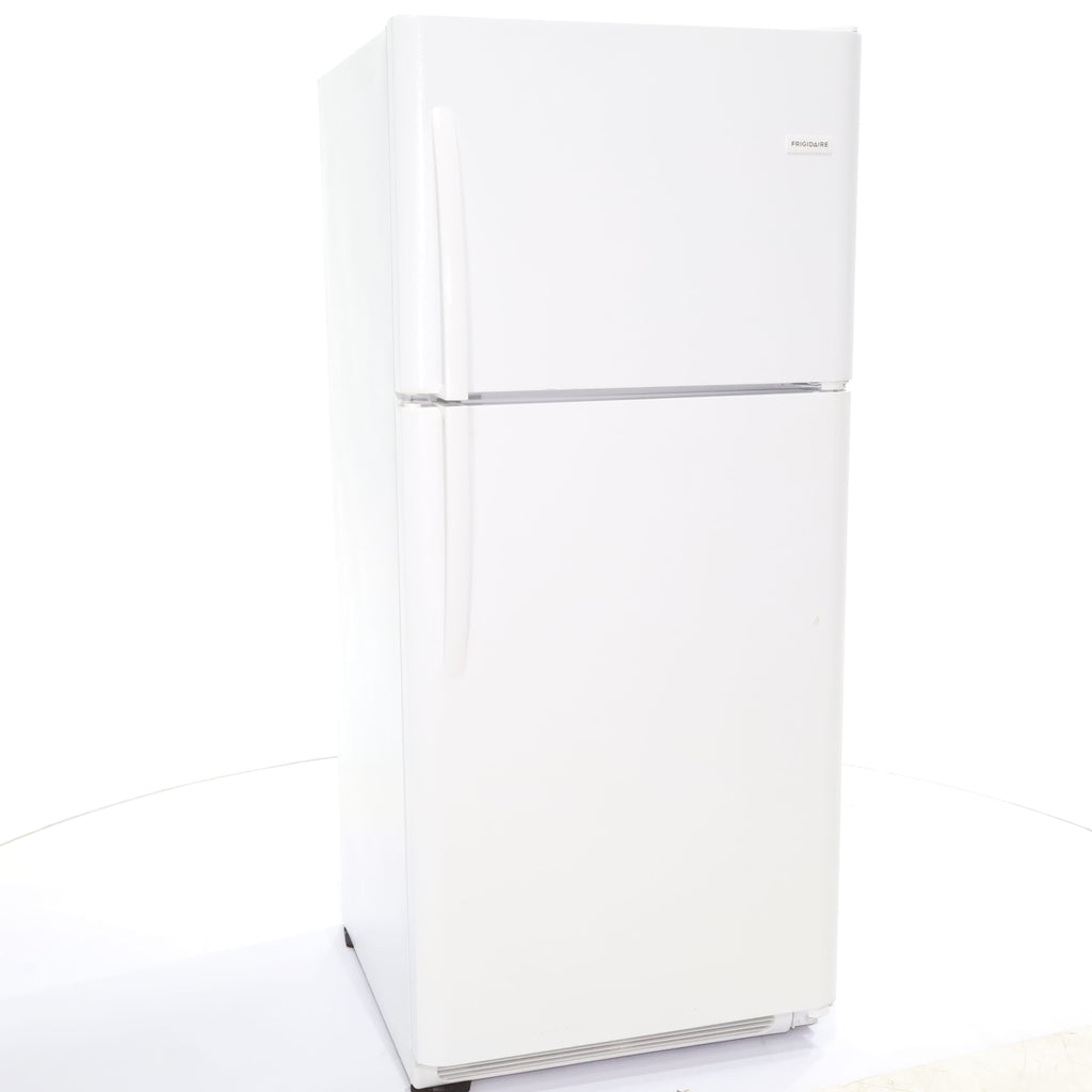 Pictures of White Frigidaire 20.5 cu. ft. Top Freezer Refrigerator with EvenTemp Cooling System - Certified Refurbished - Neu Appliance Outlet - Discount Appliance Outlet in Austin, Tx