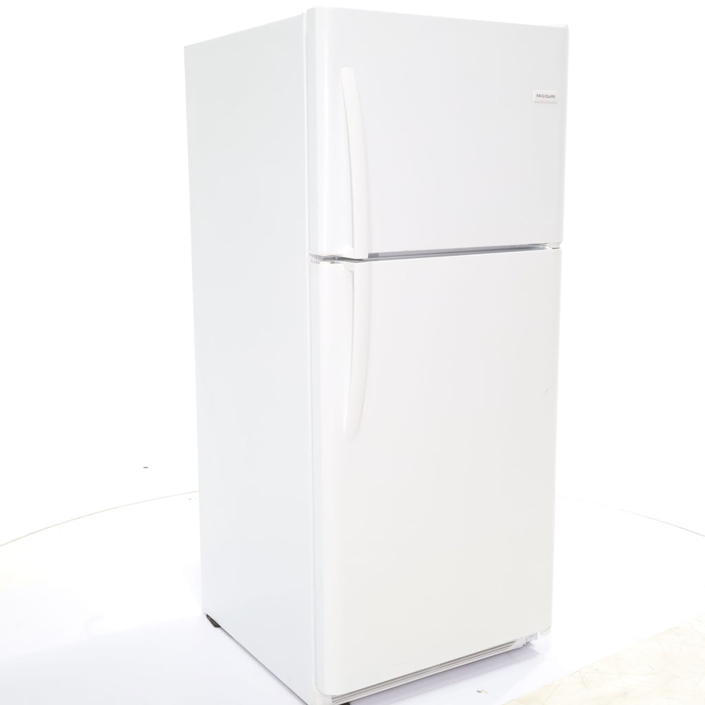 Pictures of White Frigidaire 20.5 cu. ft. Top Freezer Refrigerator with EvenTemp Cooling System - Certified Refurbished - Neu Appliance Outlet - Discount Appliance Outlet in Austin, Tx